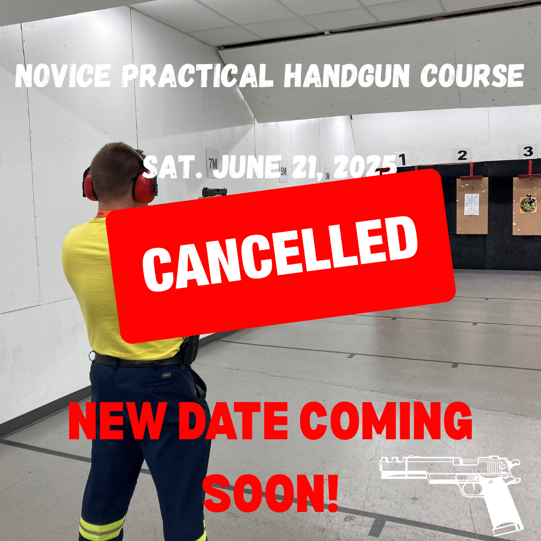 Novice Practical Handgun Course - June 21, 2025 – Saskatoon Wildlife ...